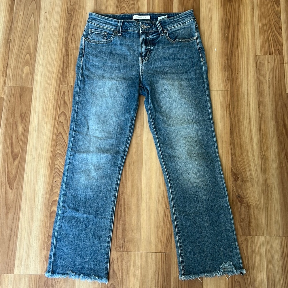 Eunina cropped boot jeans